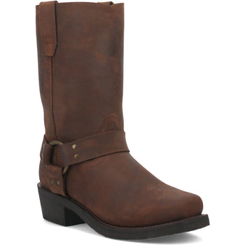 Dingo Goucho Brown Mens Motorcycle Leather Boots - Image 2