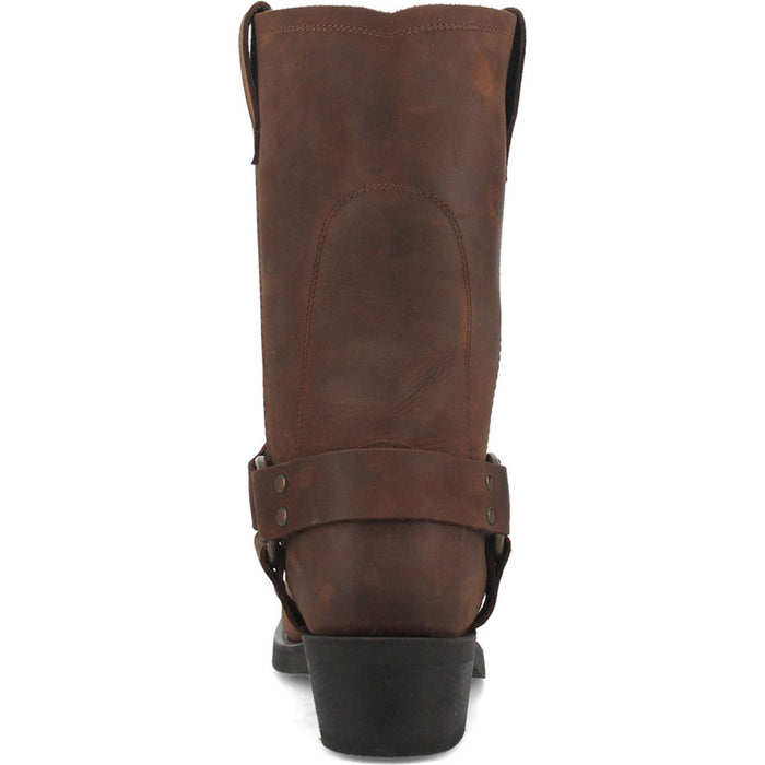 Dingo Goucho Brown Mens Motorcycle Leather Boots - Image 3