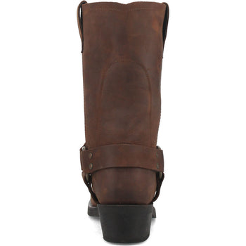 Dingo Goucho Brown Mens Motorcycle Leather Boots - Image 3