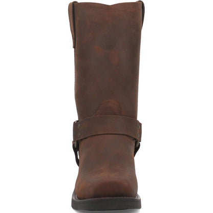 Dingo Goucho Brown Mens Motorcycle Leather Boots - Image 4