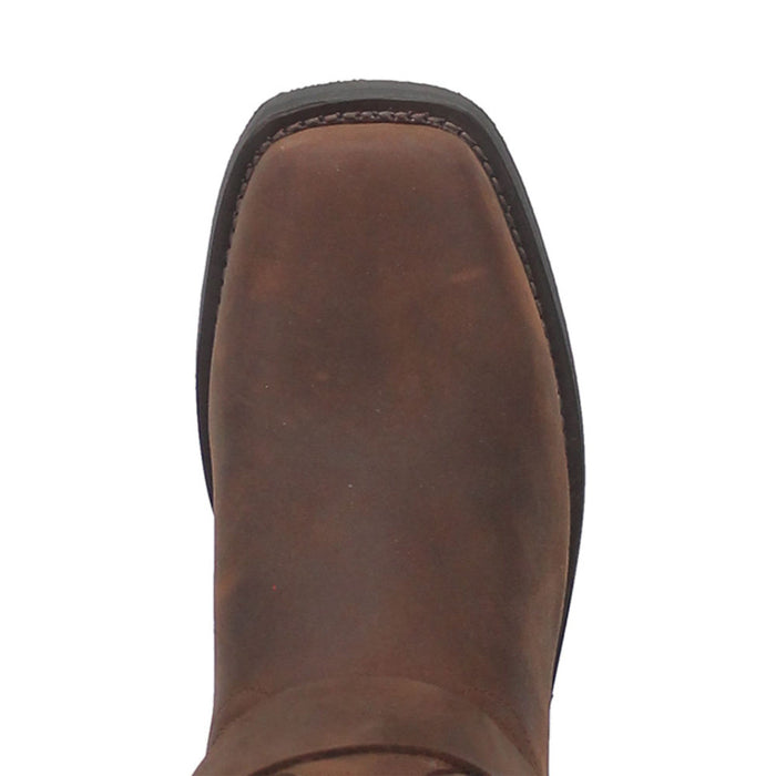 Dingo Goucho Brown Mens Motorcycle Leather Boots - Image 5