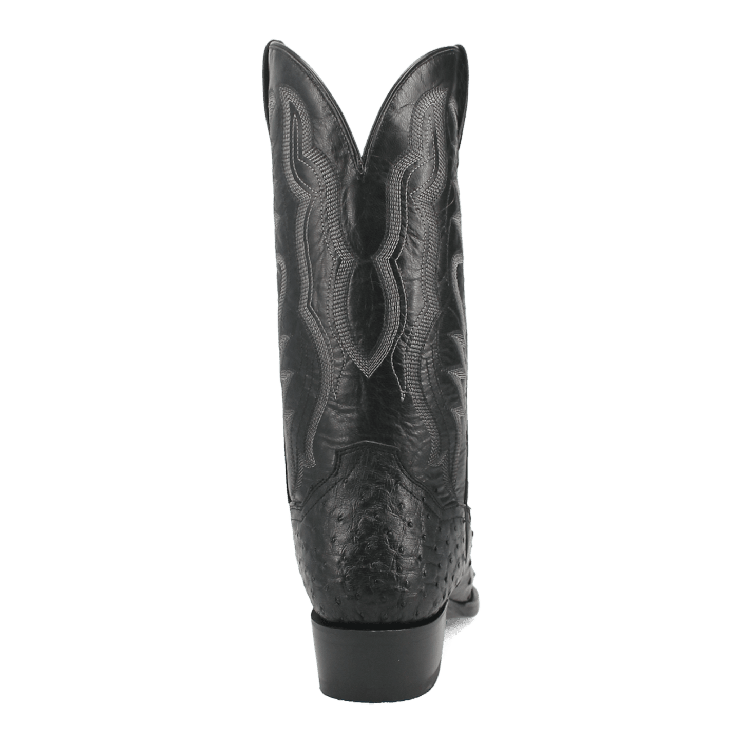 Dan Post Tempe Ostrich Boots - Full Quill Exotic Luxury