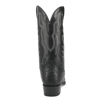 Dan Post Tempe Ostrich Boots - Full Quill Exotic Luxury