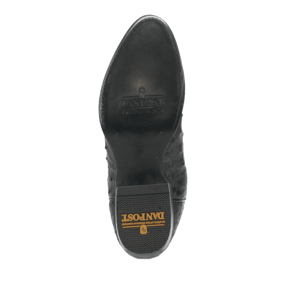 Dan Post Tempe Ostrich Boots - Full Quill Exotic Luxury