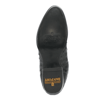 Dan Post Tempe Ostrich Boots - Full Quill Exotic Luxury