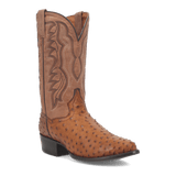 Dan Post Tempe Ostrich Boot - Full Quill Luxury Western