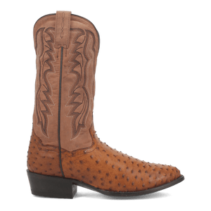 Dan Post Tempe Ostrich Boot - Full Quill Luxury Western