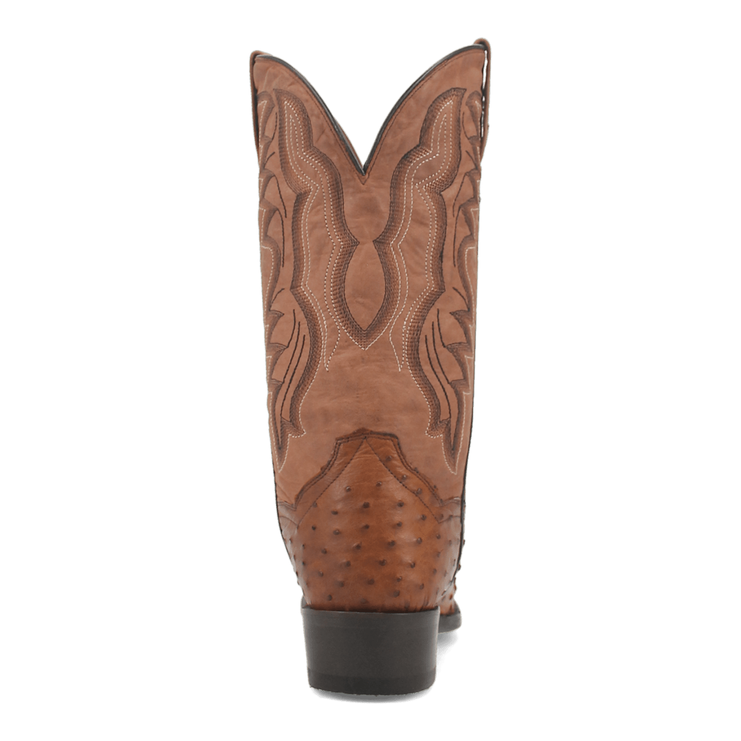 Dan Post Tempe Ostrich Boot - Full Quill Luxury Western