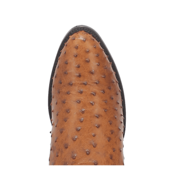 Dan Post Tempe Ostrich Boot - Full Quill Luxury Western