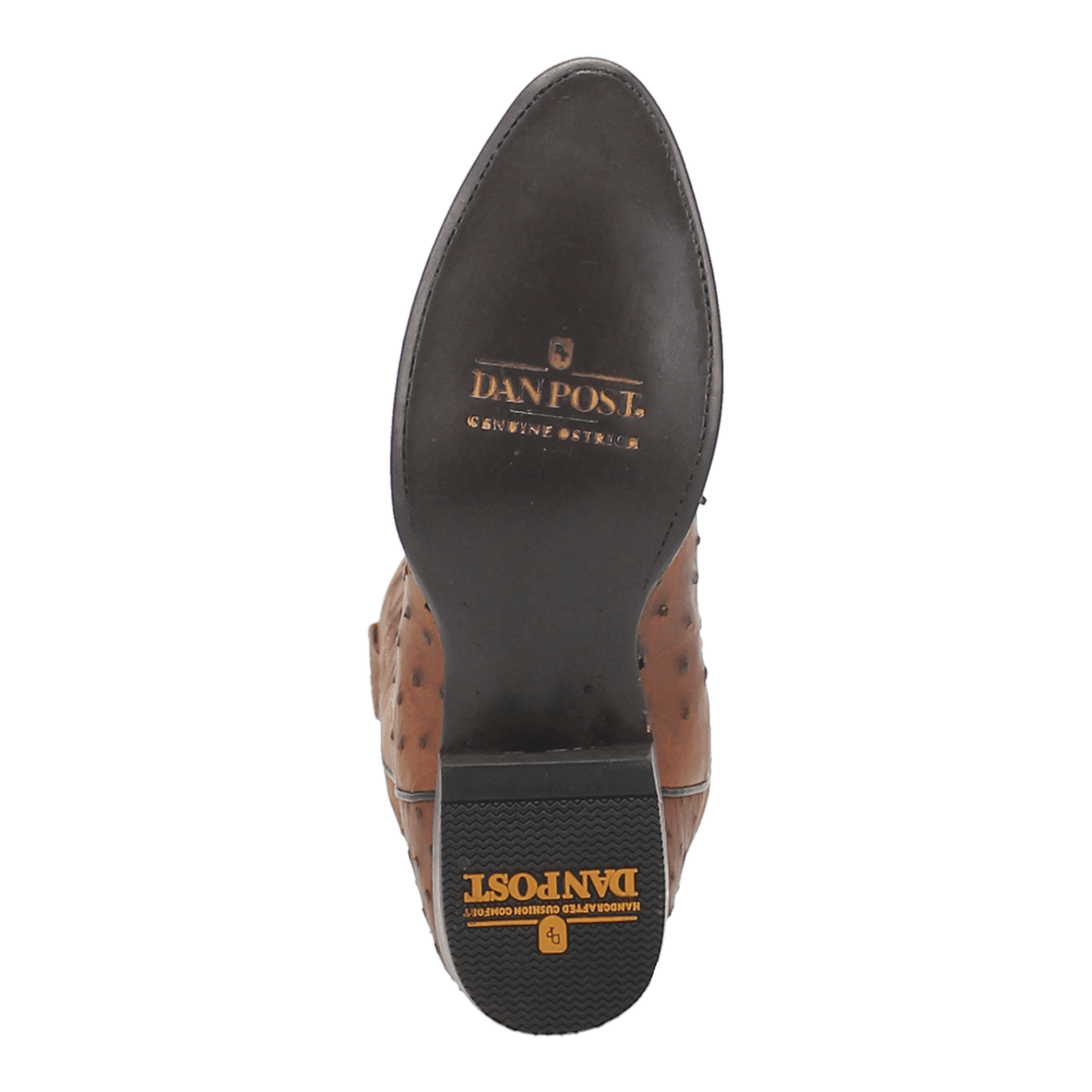 Dan Post Tempe Ostrich Boot - Full Quill Luxury Western