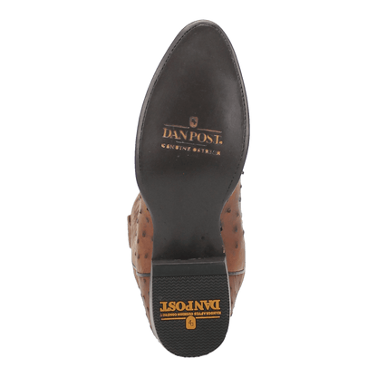 Dan Post Tempe Ostrich Boot - Full Quill Luxury Western