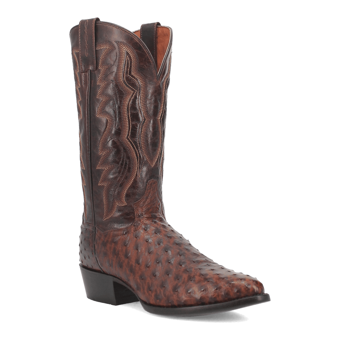 Dan Post Pershing Full Quill Ostrich Boot
