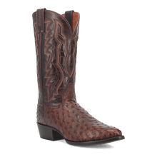 PERSHING FULL QUILL OSTRICH BOOT
