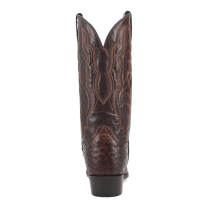 Dan Post Pershing Full Quill Ostrich Boot