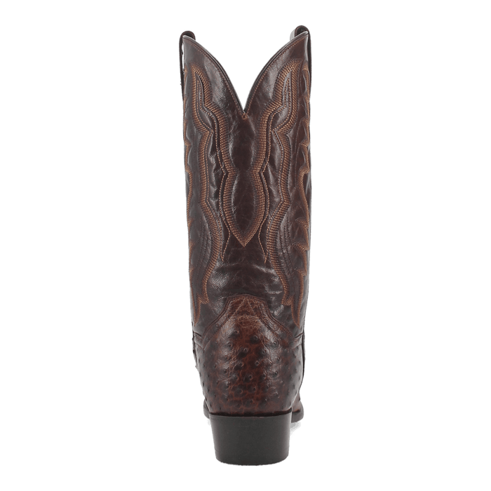 Dan Post Pershing Full Quill Ostrich Boot