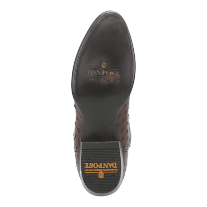 Dan Post Pershing Full Quill Ostrich Boot