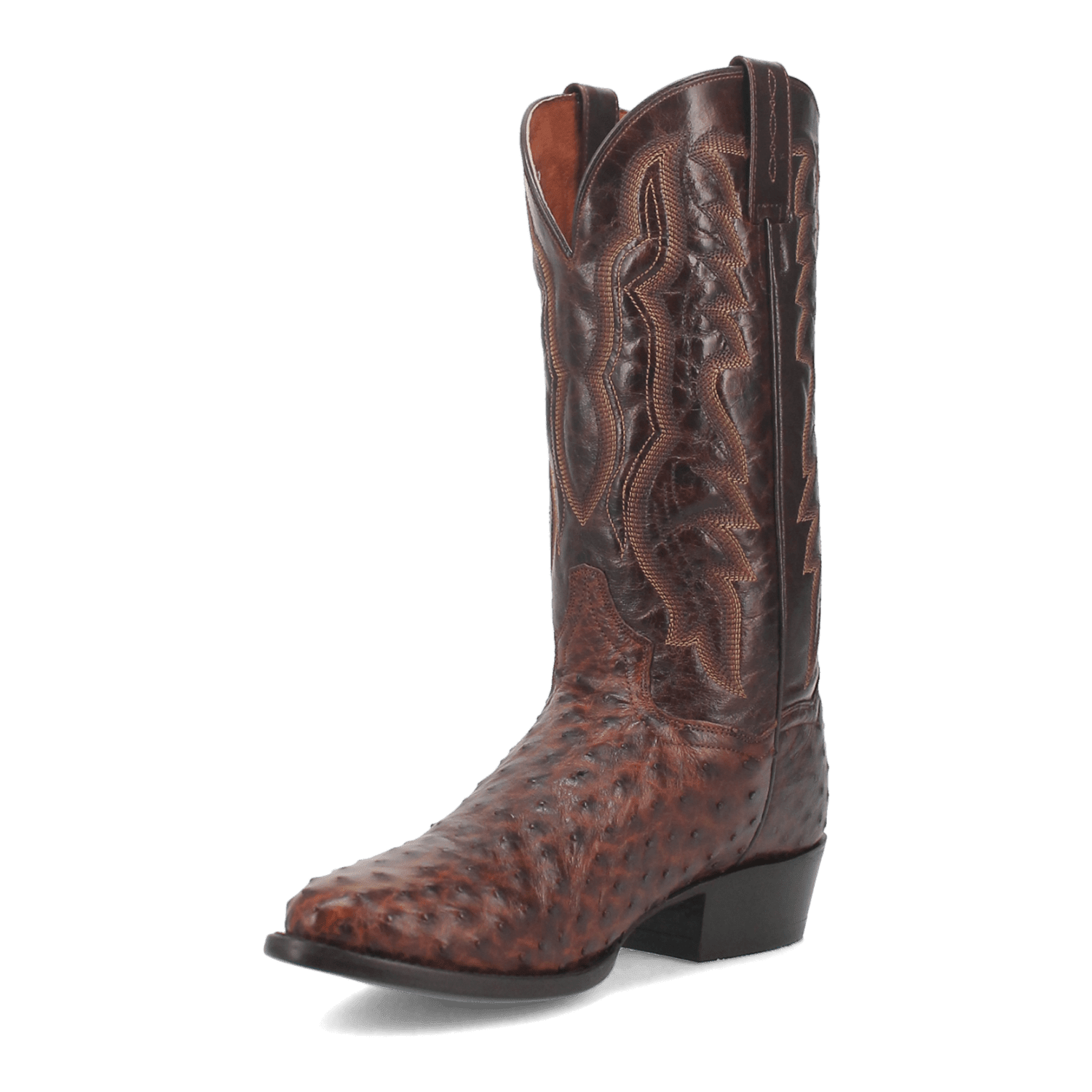 Dan Post Pershing Full Quill Ostrich Boot