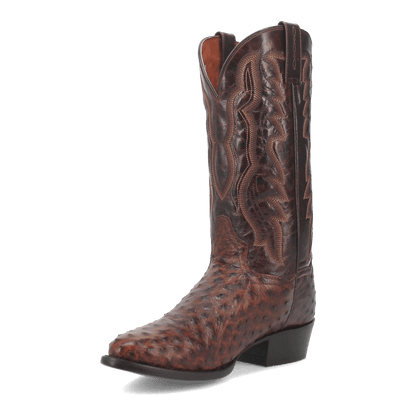 Dan Post Pershing Full Quill Ostrich Boot