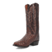 PERSHING FULL QUILL OSTRICH BOOT