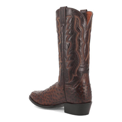 Dan Post Pershing Full Quill Ostrich Boot