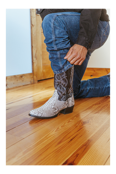 Dan Post Manning Python Boot - Luxury Western Style