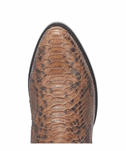 Dan Post Men's Manning Python Snakeskin Round Toe Boots - Bay Apache - Image 3