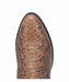Dan Post Men's Manning Python Snakeskin Round Toe Boots - Bay Apache