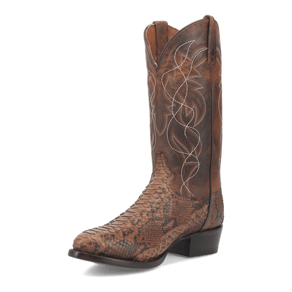 Dan Post Manning Python Boot - Luxury Exotic Leather Cowboy Boot