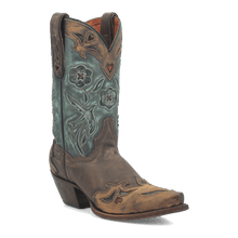 VINTAGE BLUEBIRD LEATHER BOOT
