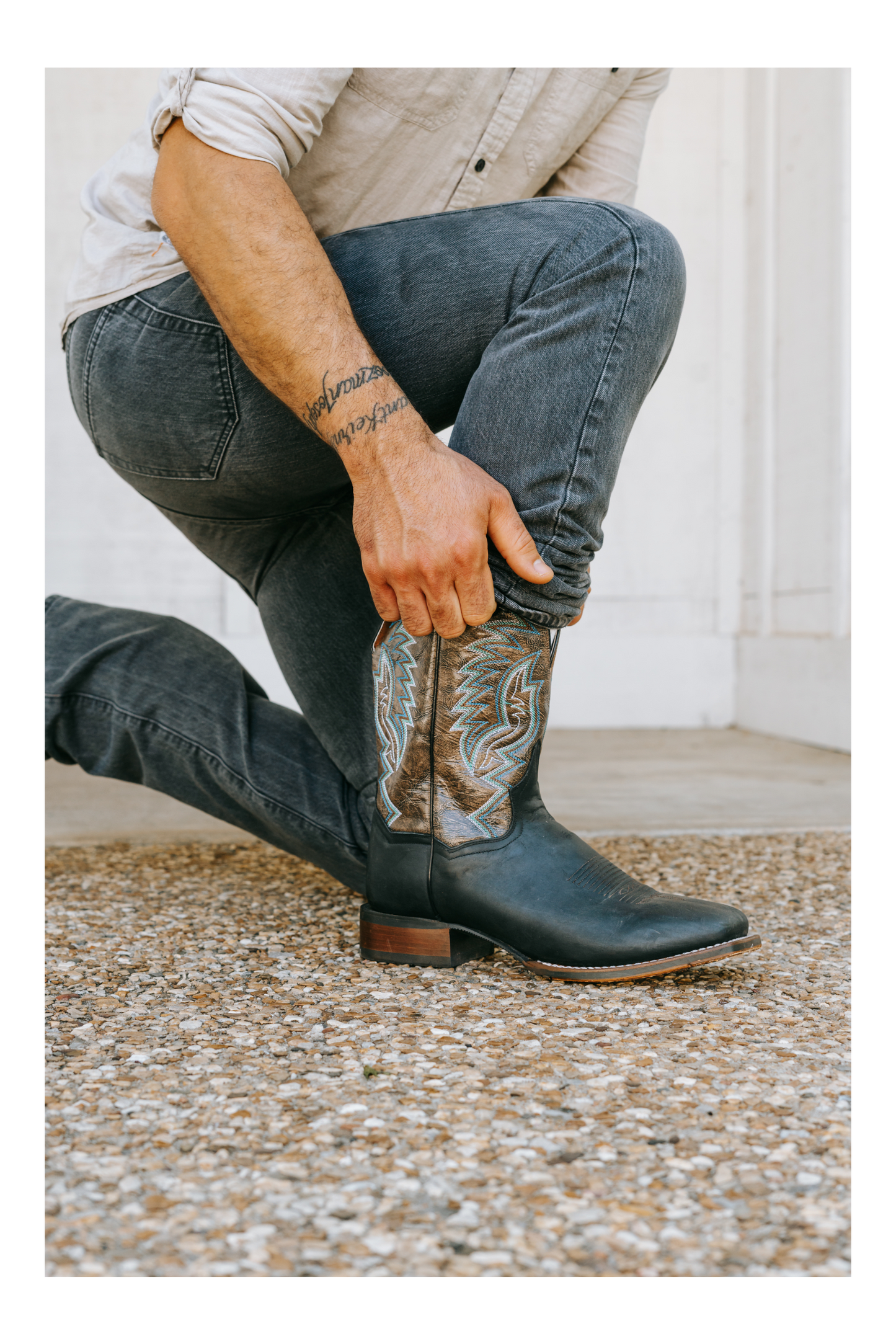 Dan Post Deuce Leather Boot - Premium Brown