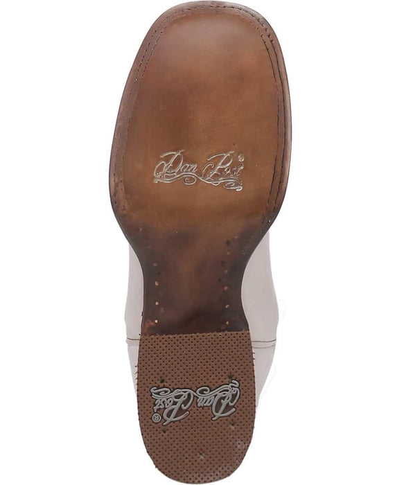 Dan Post Women's Sugar White Leather Boot