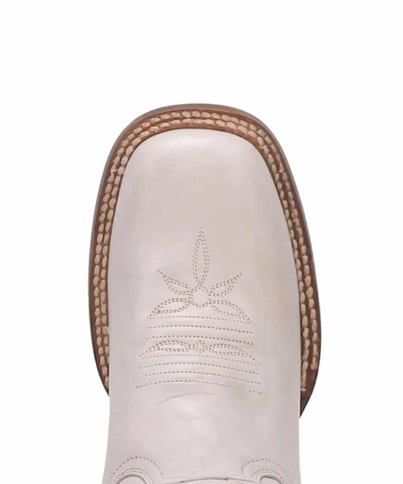 Dan Post Women's Sugar White Leather Boot