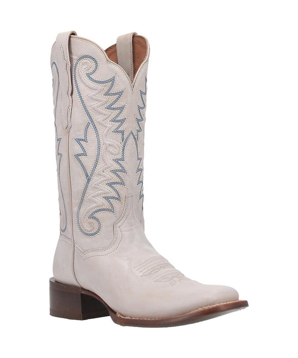 Dan Post Women's Sugar White Leather Boot