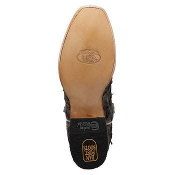 Dan Post Men's Riggs Pirarucu Skin Cutter Style Toe 13" Boots - Image 7