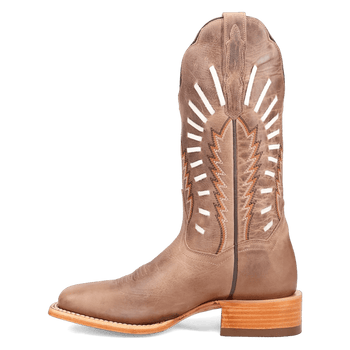 Dan Post Lacey Leather Boot - Luxurious Brown Ankle Boot