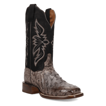 Dan Post Mirage Ostrich Boot - Full Quill Leather Luxury