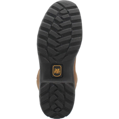 Dan Post Cummins Waterproof Tan Round Toe Leather Boot - Image 7