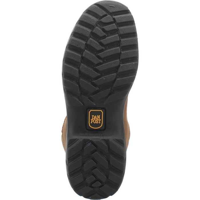 Dan Post Cummins Waterproof Tan Round Toe Leather Boot - Image 7