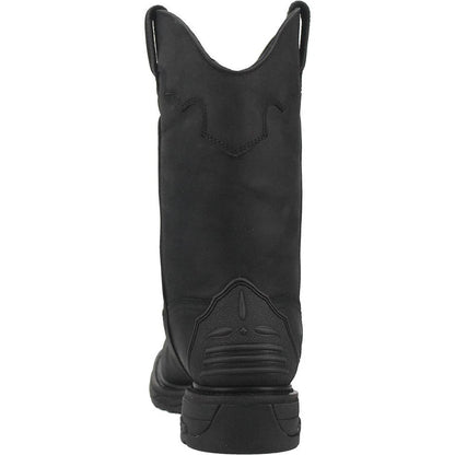 Dan Post Blayde Waterproof Black Square Toe Leather Boot - Image 4