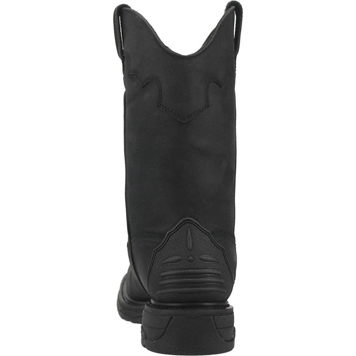 Dan Post Blayde Waterproof Black Square Toe Leather Boot - Image 4