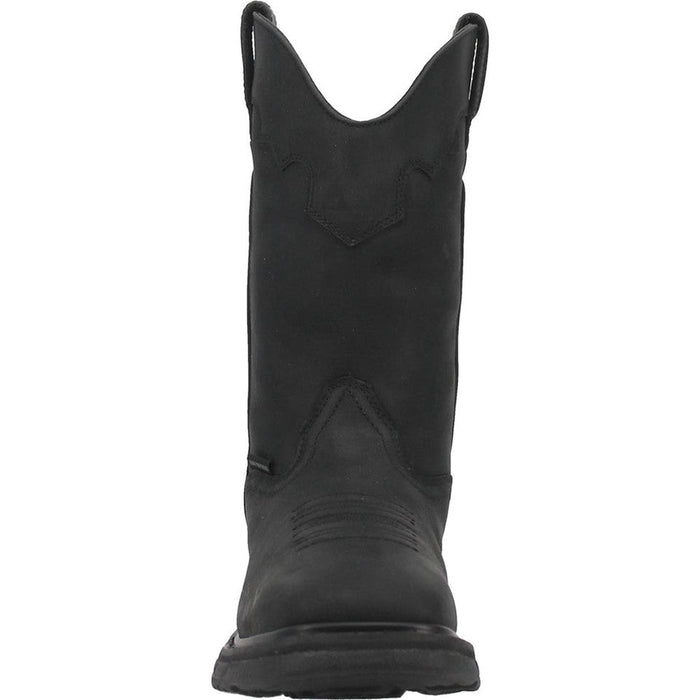 Dan Post Blayde Waterproof Black Square Toe Leather Boot - Image 5