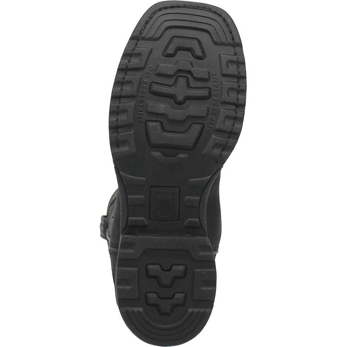 Dan Post Blayde Waterproof Black Square Toe Leather Boot - Image 7