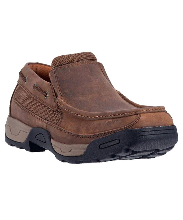 Dan Post Armstrong Steel Toe Work Shoe - Brown