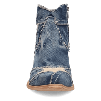 Dan Post Stardust Denim Booties - Luxury Men's Western Boots