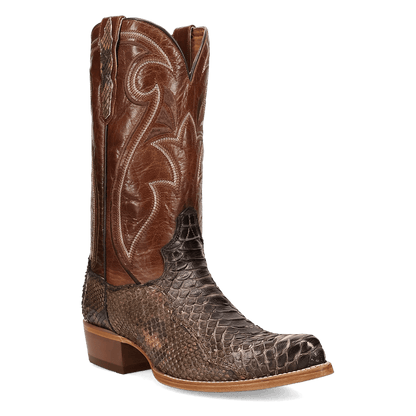 Dan Post Stryke Back Cut Python Boot - Luxury Western Boot