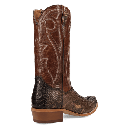 Dan Post Stryke Back Cut Python Boot - Luxury Western Boot