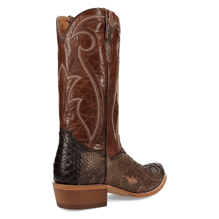 Dan Post Stryke Back Cut Python Boot - Luxury Western Boot