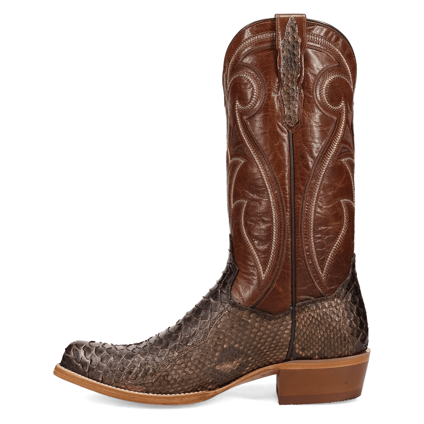 Dan Post Stryke Back Cut Python Boot - Luxury Western Boot