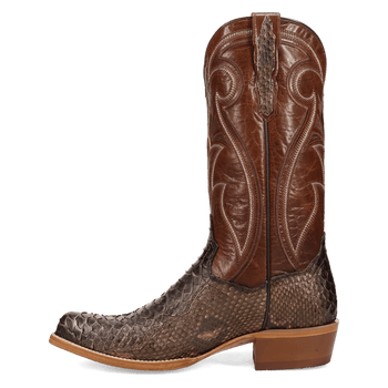 Dan Post Stryke Back Cut Python Boot - Luxury Western Boot
