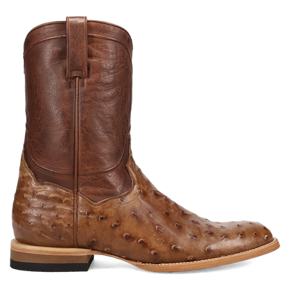 Dan Post Ardor Ostrich Boot - Full Quill Leather